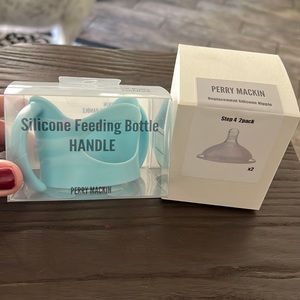 🍼 Perry Mackin repayment nipples and bottle handle.